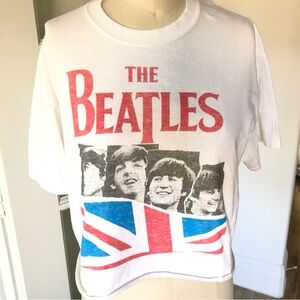 The Beatles Crop Top